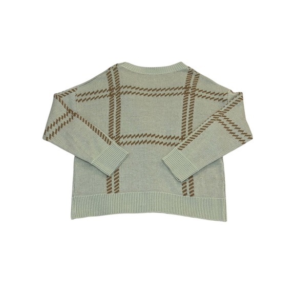 Plaid Knit Sweater - Picture 3 of 4